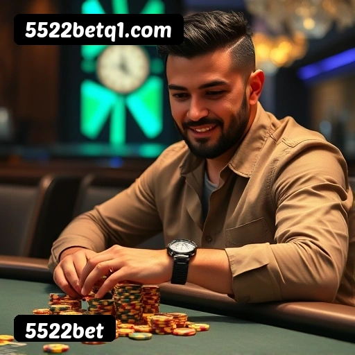 Interface do cassino ao vivo